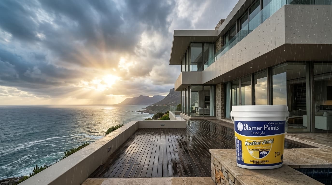 Asmar Weather Protect in a finished space